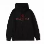 balenciaga embroidered sweater fr hoodie black logo red